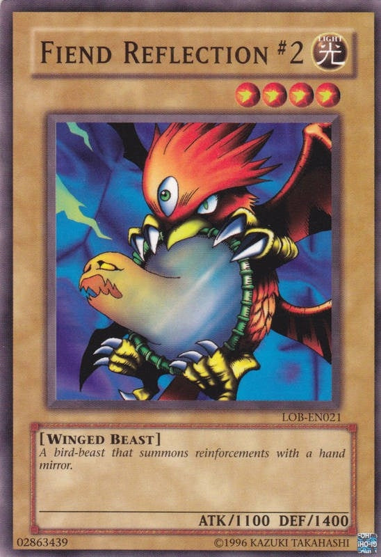 Image for Fiend Reflection #2 (LOB-EN021) (Legend of Blue Eyes White Dragon (Worldwide English)) - YuGiOh