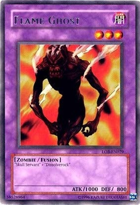 Image for Flame Ghost (LOB-EN029) (Legend of Blue Eyes White Dragon (Worldwide English)) - YuGiOh