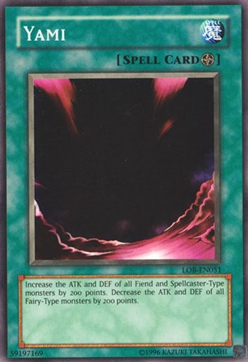 Image for Yami (LOB-EN051) (Legend of Blue Eyes White Dragon (Worldwide English)) - YuGiOh