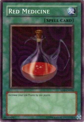 Image for Red Medicine (LOB-EN054) (Legend of Blue Eyes White Dragon (Worldwide English)) - YuGiOh