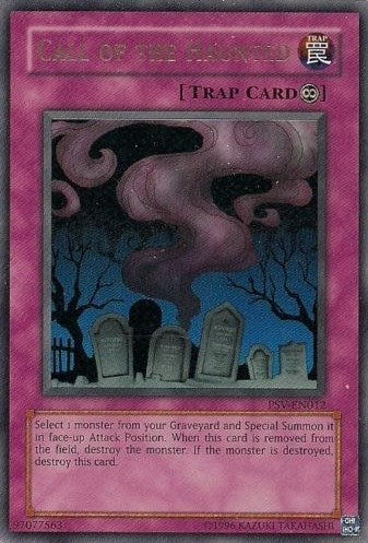 Image for Call Of The Haunted (PSV-EN012) (PSV-EN) - YuGiOh
