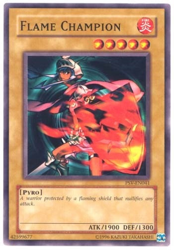 Image for Flame Champion (PSV-EN041) (Pharaoh's Servant (Worldwide English)) - YuGiOh