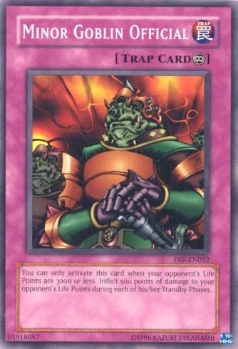 Image for Minor Goblin Official (PSV-EN052) (Pharaoh's Servant (Worldwide English)) - YuGiOh