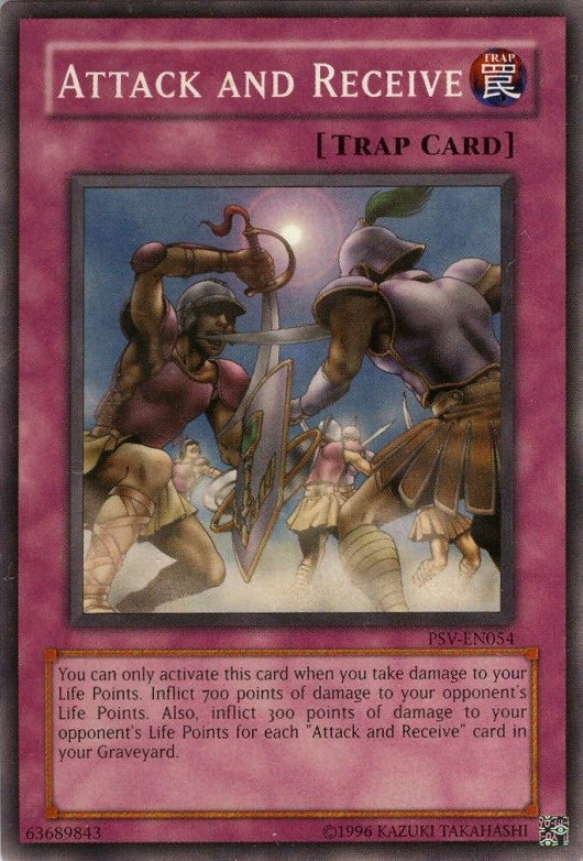 Image for Attack and Receive (PSV-EN054) (PSV-EN) - YuGiOh
