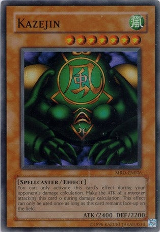 Image for Kazejin (MRD-EN026) (Metal Raiders (Worldwide English)) - YuGiOh