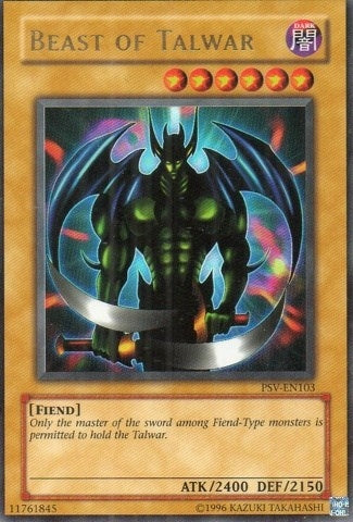 Image for Beast of Talwar (PSV-EN103) (PSV-EN) - YuGiOh
