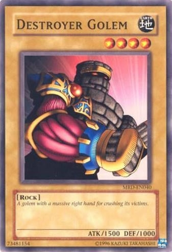 Image for Destroyer Golem (MRD-EN040) (Metal Raiders (Worldwide English)) - YuGiOh