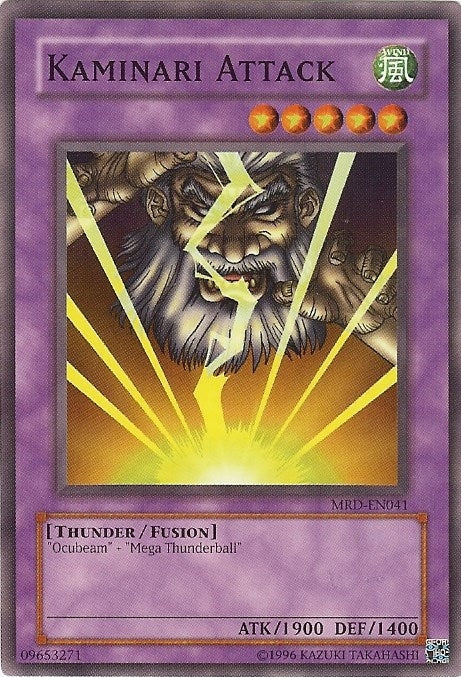 Image for Kaminari Attack (MRD-EN041) (Metal Raiders (Worldwide English)) - YuGiOh