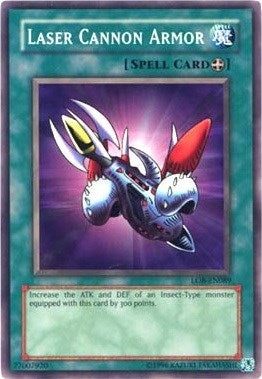 Image for Laser Cannon Armor (LOB-EN089) (Legend of Blue Eyes White Dragon (Worldwide English)) - YuGiOh