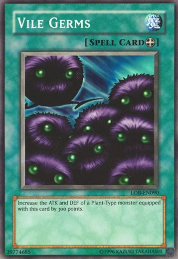 Image for Vile Germs (LOB-EN090) (Legend of Blue Eyes White Dragon (Worldwide English)) - YuGiOh