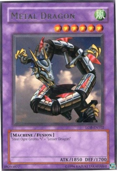 Image for Metal Dragon (LOB-EN102) (LOB-EN) - YuGiOh