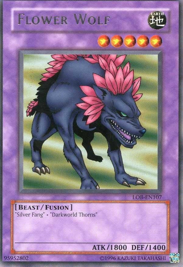 Image for Flower Wolf (LOB-EN107) (Legend of Blue Eyes White Dragon (Worldwide English)) - YuGiOh