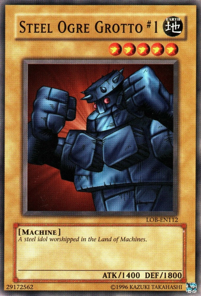 Image for Steel Ogre Grotto #1 (LOB-EN112) (Legend of Blue Eyes White Dragon (Worldwide English)) - YuGiOh