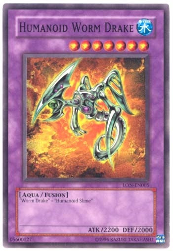 Image for Humanoid Worm Drake (LON-EN005) (LON-EN) - YuGiOh