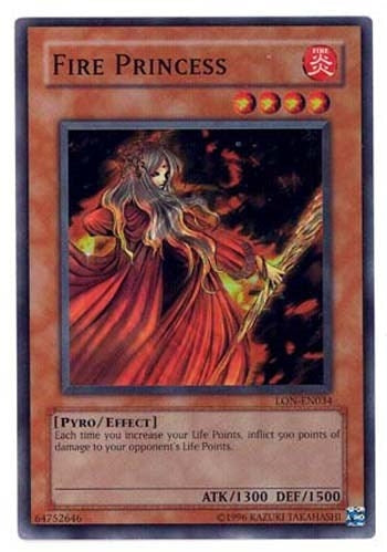 Image for Fire Princess (LON-EN034) (LON-EN) - YuGiOh
