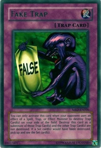 Image for Fake Trap (MRD-EN056) (MRD-EN) - YuGiOh