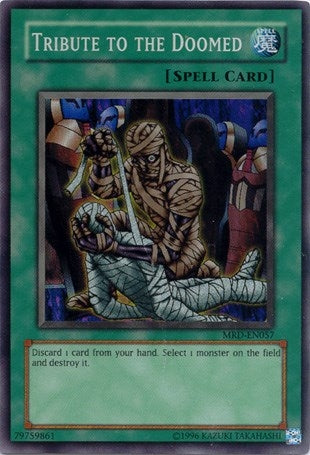 Image for Tribute to The Doomed (MRD-EN057) (MRD-EN) - YuGiOh