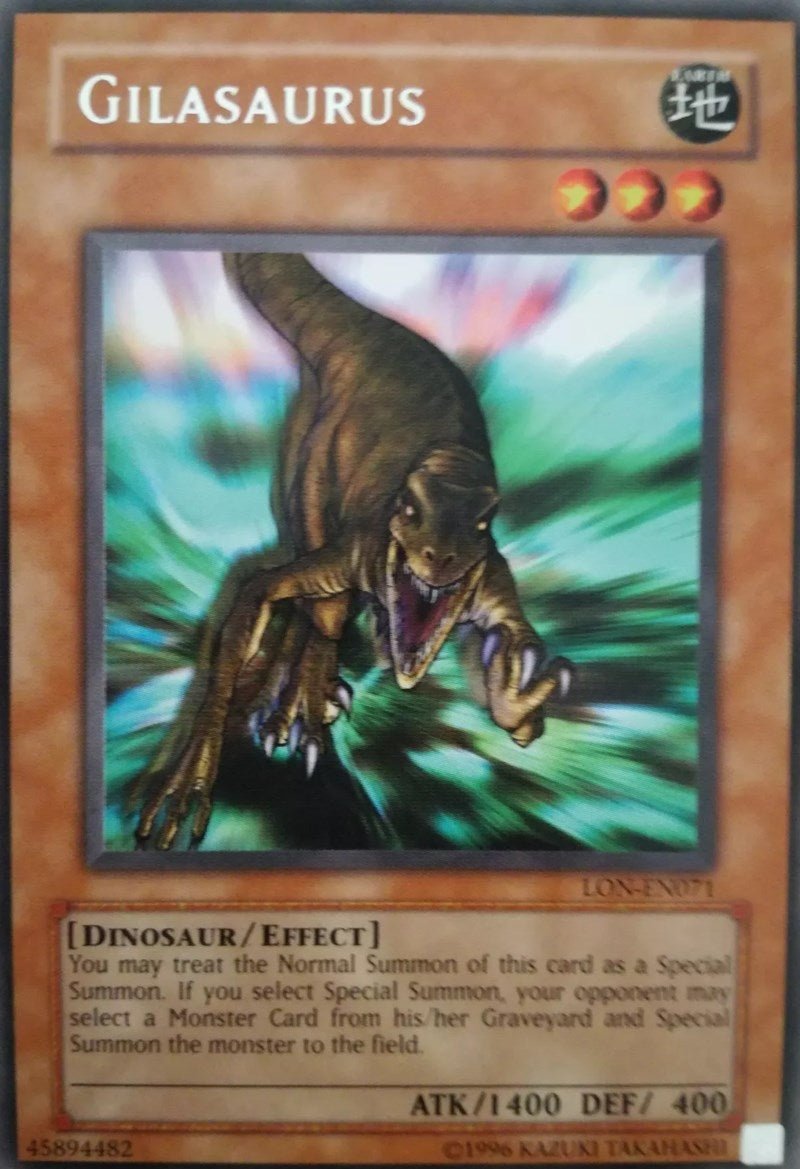 Image for Gilasaurus (LON-EN071) (LON-EN) - YuGiOh