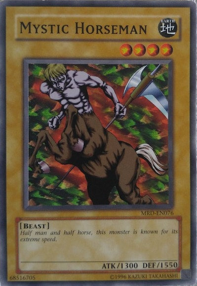 Image for Mystic Horseman (MRD-EN076) (Metal Raiders (Worldwide English)) - YuGiOh