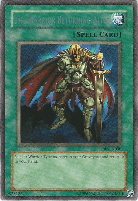Image for The Warrior Returning Alive (LOD-EN030) (LOD-EN) - YuGiOh