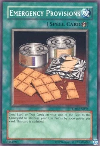 Image for Emergency Provisions (LOD-EN033) (LOD-EN) - YuGiOh