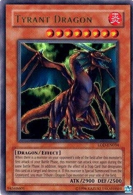 Image for Tyrant Dragon (LOD-EN034) (LOD-EN) - YuGiOh