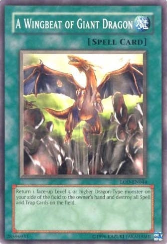 Image for A Wingbeat of Giant Dragon (LOD-EN044) (LOD-EN) - YuGiOh