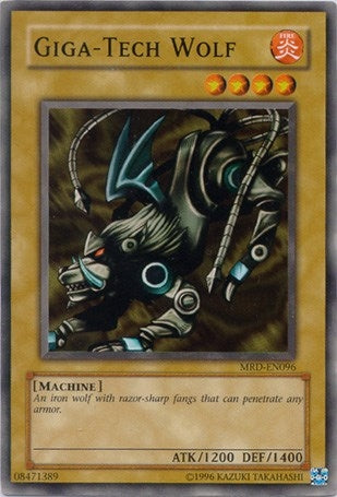 Image for Giga-Tech Wolf (MRD-EN096) (Metal Raiders (Worldwide English)) - YuGiOh