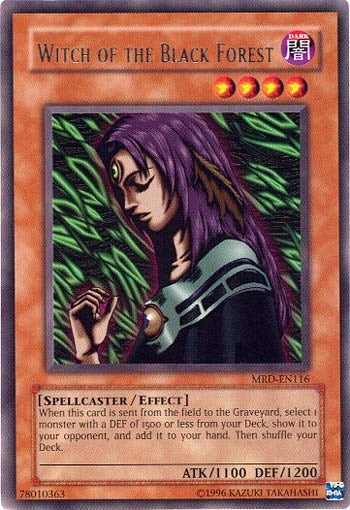 Image for Witch of the Black Forest (MRD-EN116) (Metal Raiders (Worldwide English)) - YuGiOh