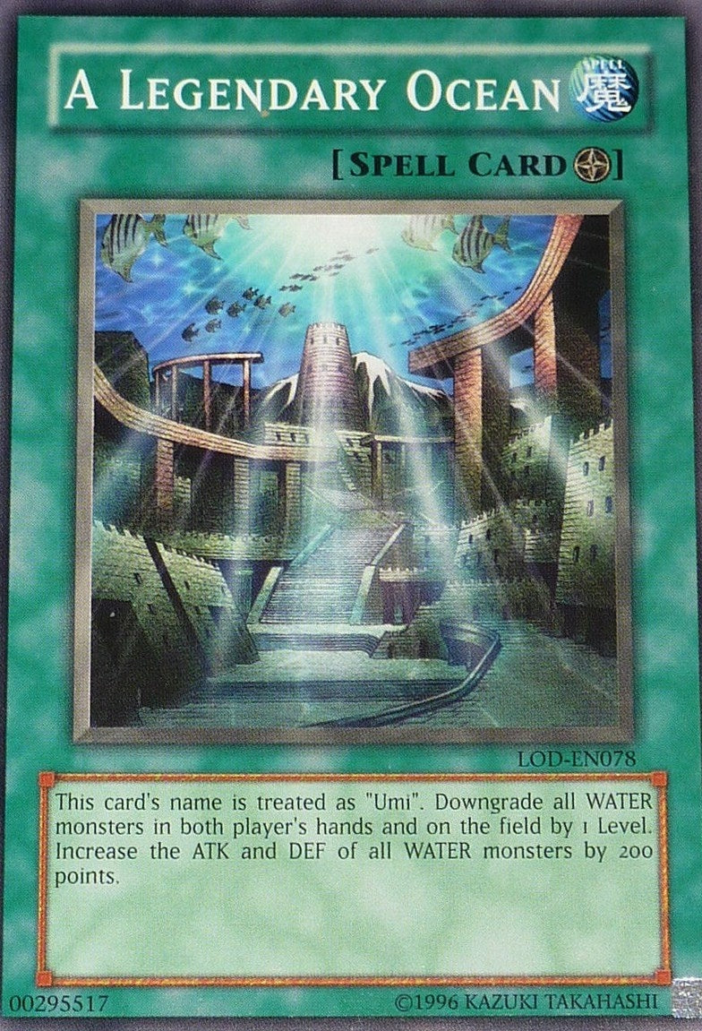 Image for A Legendary Ocean (LOD-EN078) (LOD-EN) - YuGiOh