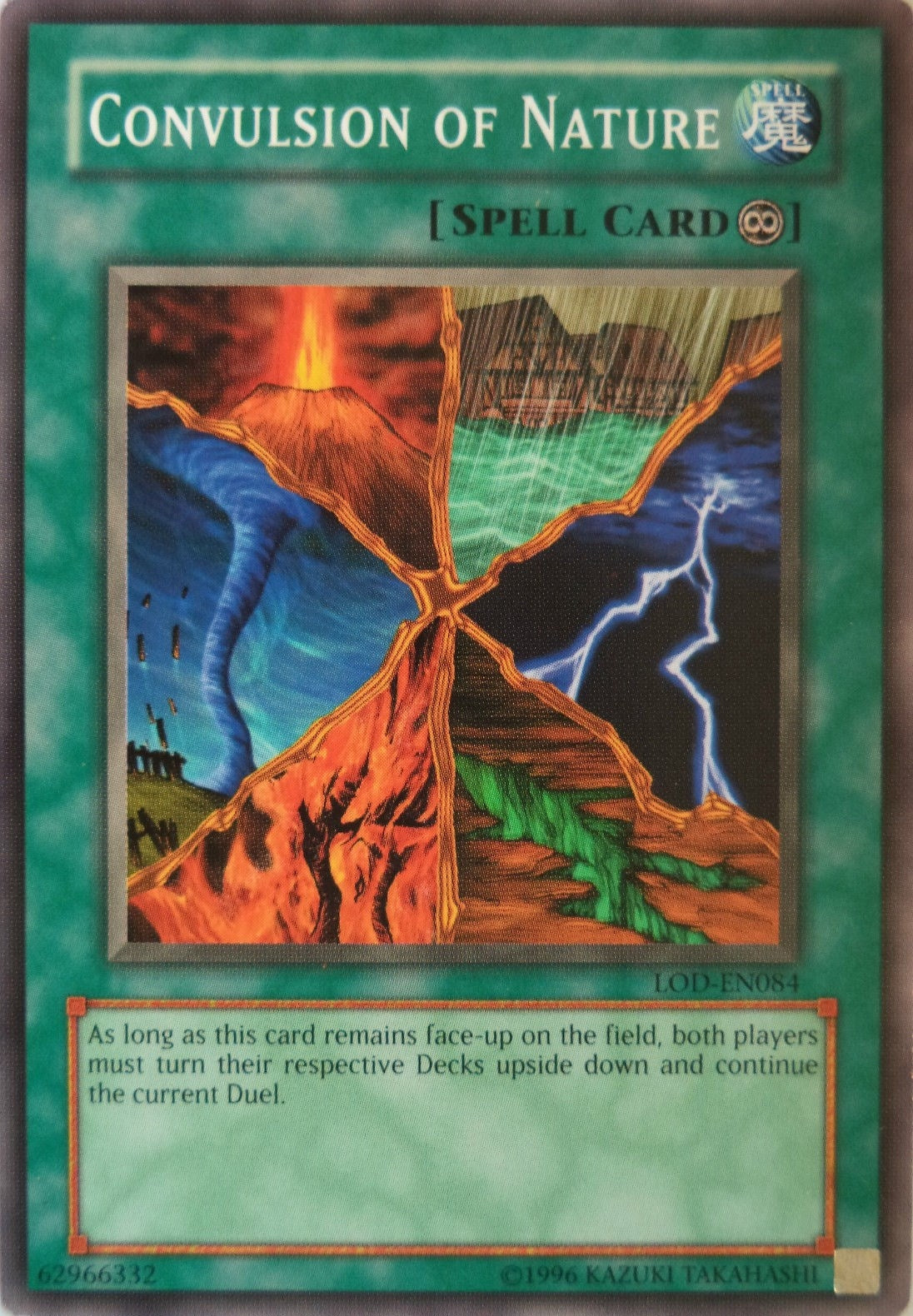 Image for Convulsion of Nature (LOD-EN084) (LOD-EN) - YuGiOh