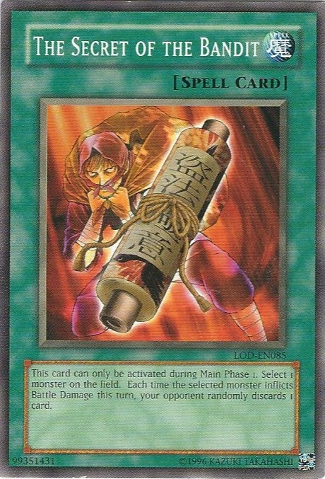 Image for The Secret of the Bandit (LOD-EN085) (LOD-EN) - YuGiOh