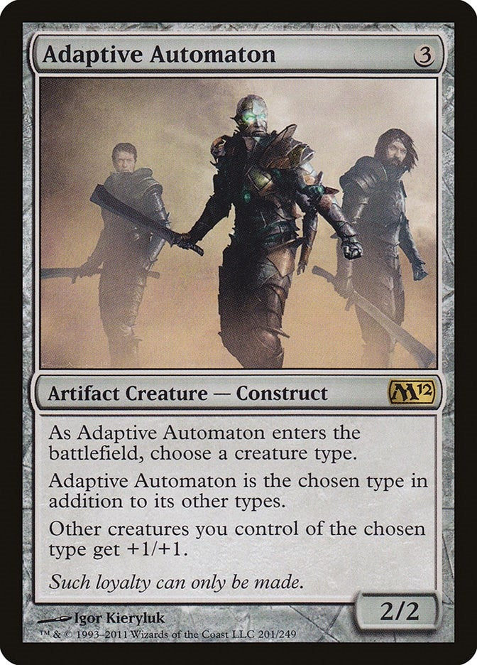 Image for Adaptive Automaton (201) (Magic 2012 (M12)) - Magic: The Gathering