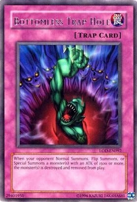 Image for Bottomless Trap Hole (LOD-EN092) (LOD-EN) - YuGiOh