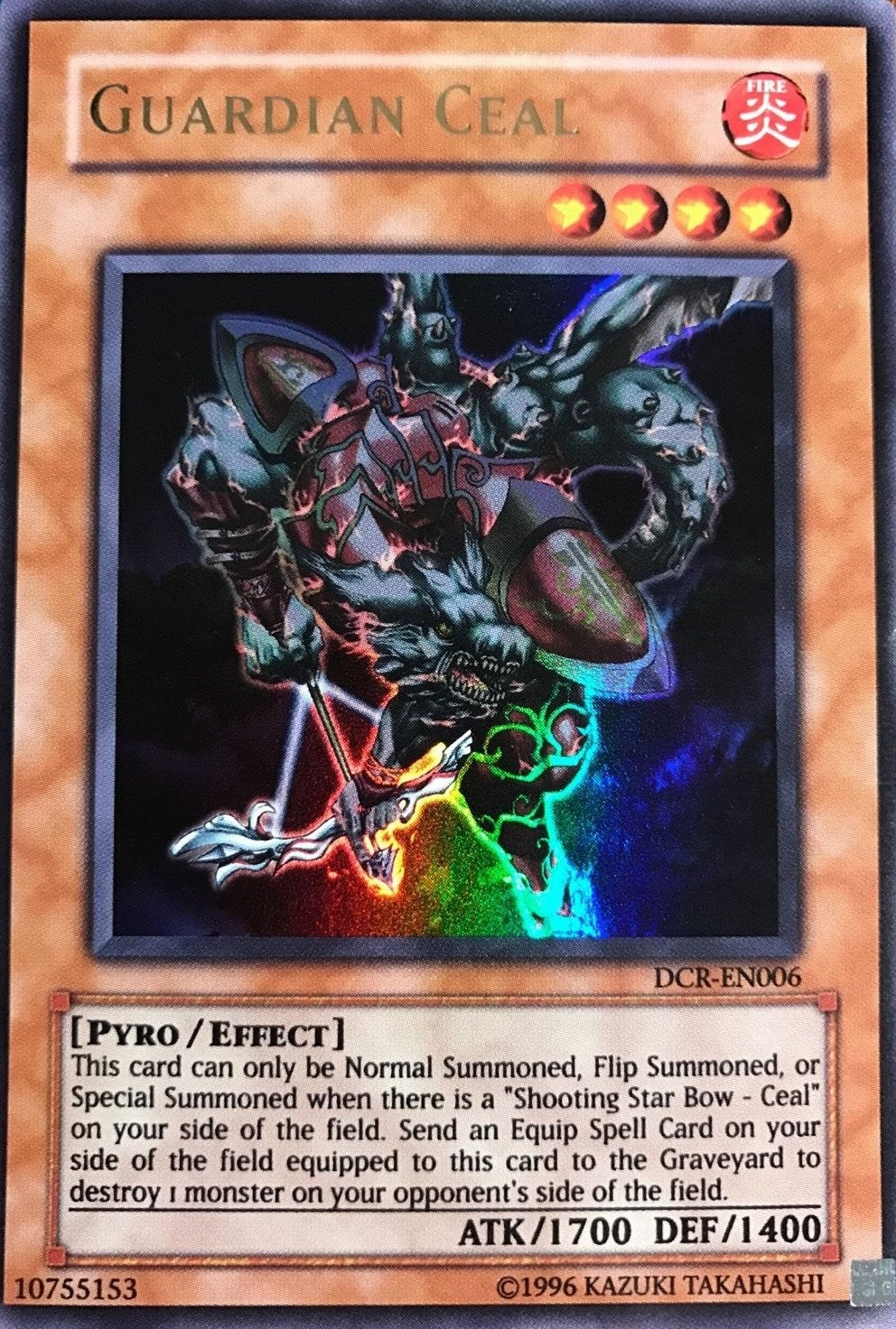 Image for Guardian Ceal (DCR-EN006) (DCR-EN) - YuGiOh