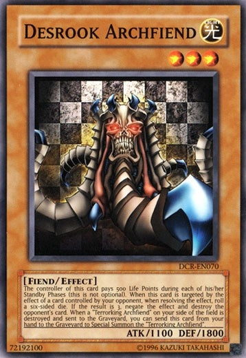 Image for Desrook Archfiend (DCR-EN070) (Dark Crisis (Worldwide English)) - YuGiOh