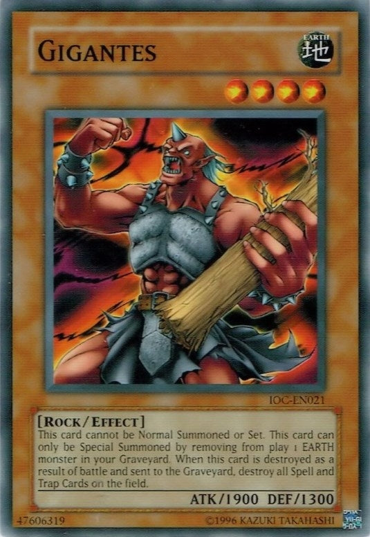 Image for Gigantes (IOC-EN021) (Invasion of Chaos (Worldwide English)) - YuGiOh