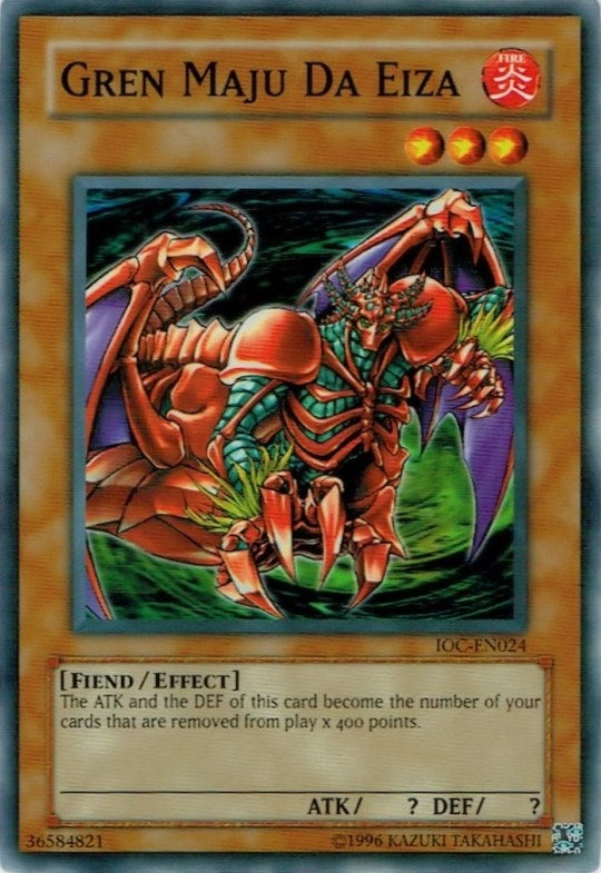 Image for Gren Maju Da Eiza (IOC-EN024) (Invasion of Chaos (Worldwide English)) - YuGiOh