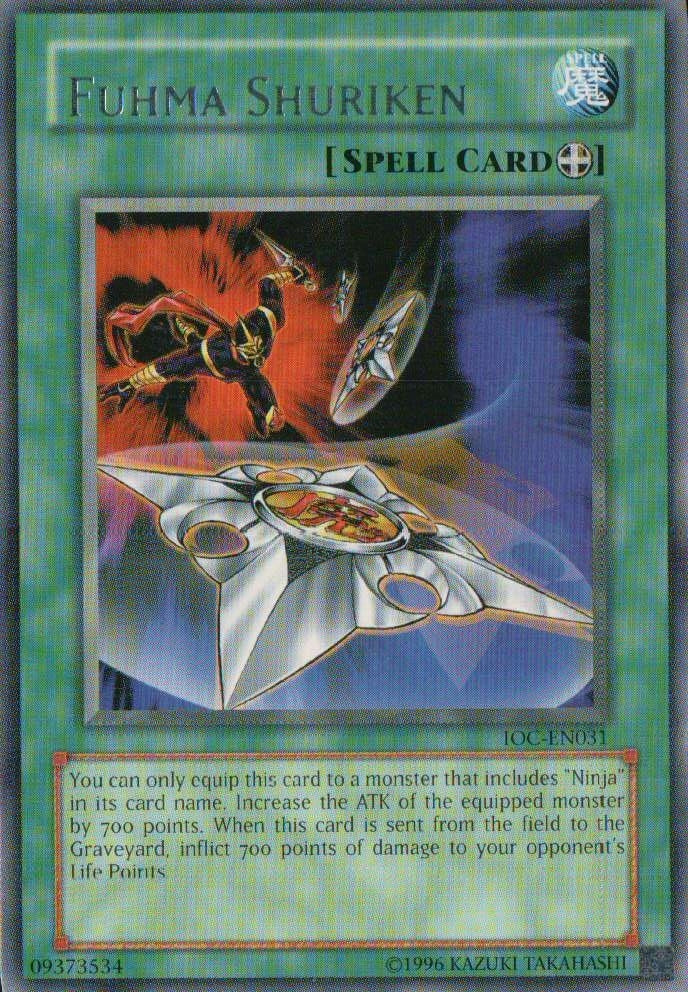 Image for Fuhma Shuriken (IOC-EN031) (Invasion of Chaos (Worldwide English)) - YuGiOh