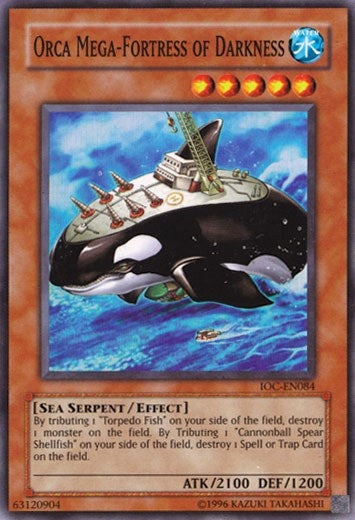 Image for Orca Mega-Fortress of Darkness (IOC-EN084) (Invasion of Chaos (Worldwide English)) - YuGiOh