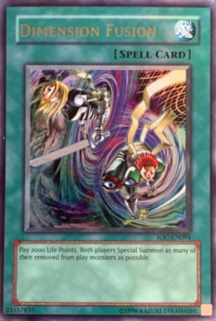 Image for Dimension Fusion (IOC-EN094) (Invasion of Chaos (Worldwide English)) - YuGiOh