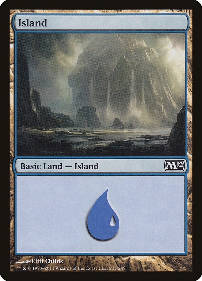 Image for Island (235) (235) (Magic 2012 (M12)) - Magic: The Gathering