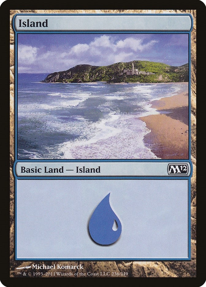 Image for Island (236) (236) (Magic 2012 (M12)) - Magic: The Gathering