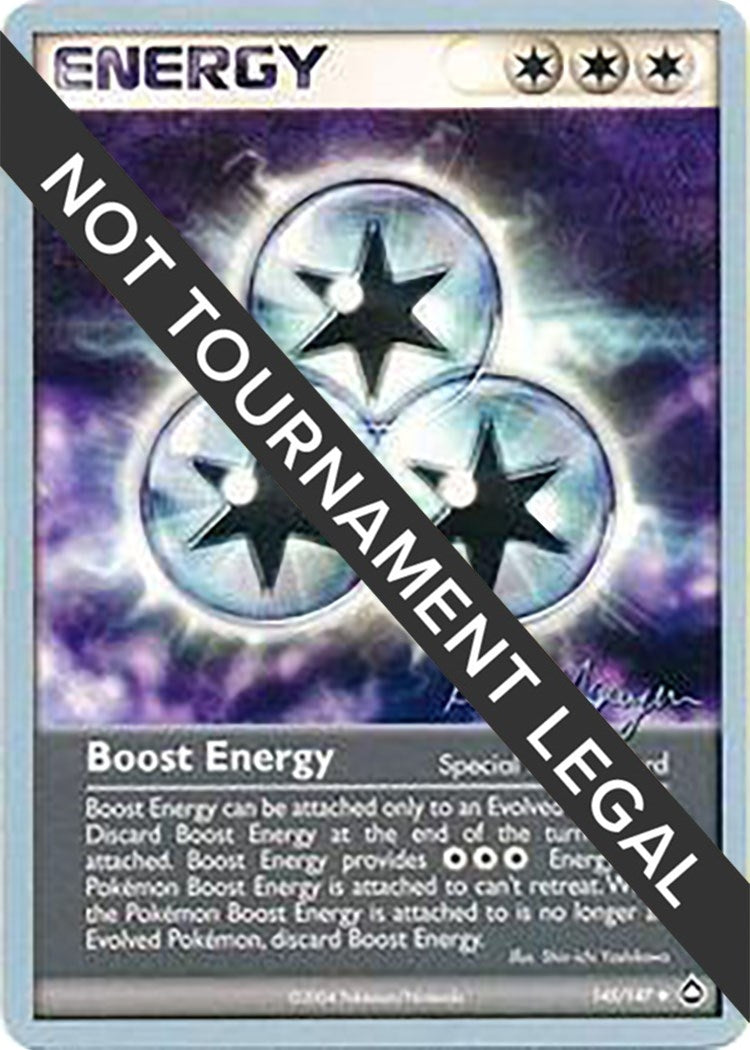 Image for Boost Energy - 2004 (Kevin Nguyen) (145/147) (WCD) - Pokemon