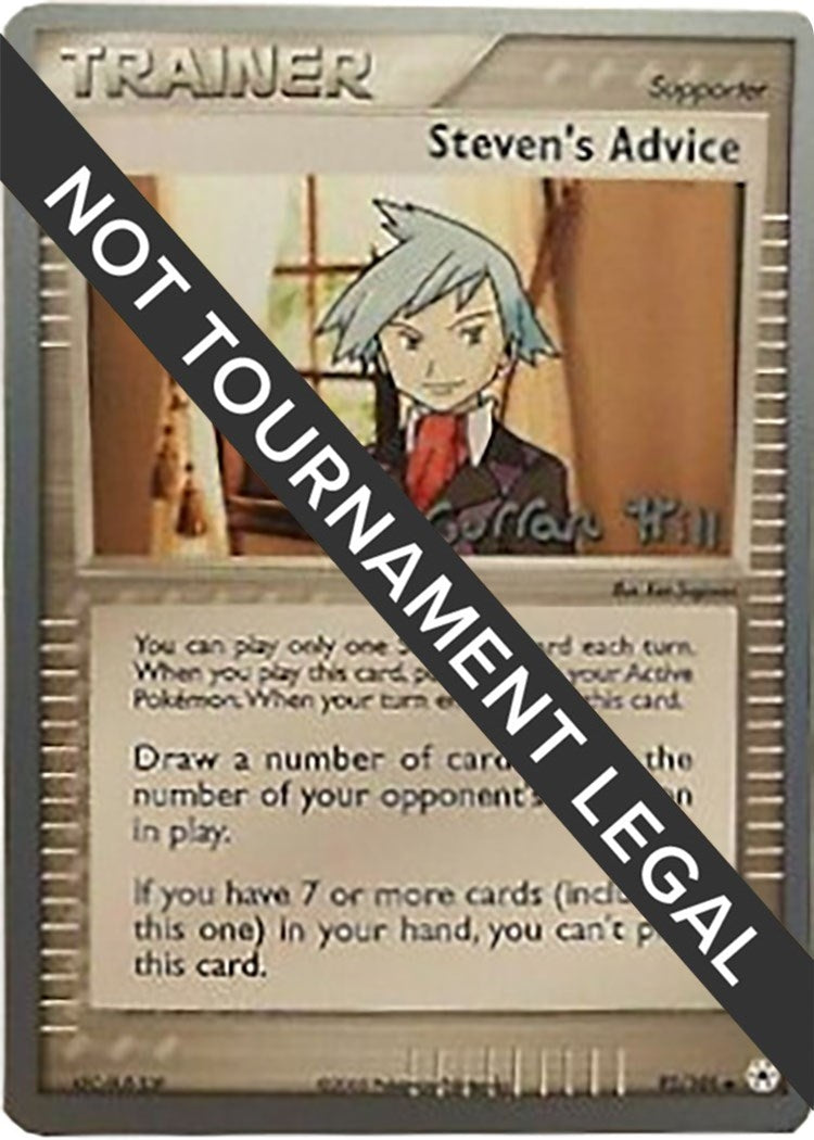 Image for Steven's Advice - 2005 (Curran Hill) (92/101) (WCD) - Pokemon