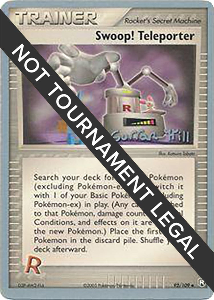 Image for Swoop! Teleporter - 2005 (Curran Hill) (92/109) (WCD) - Pokemon