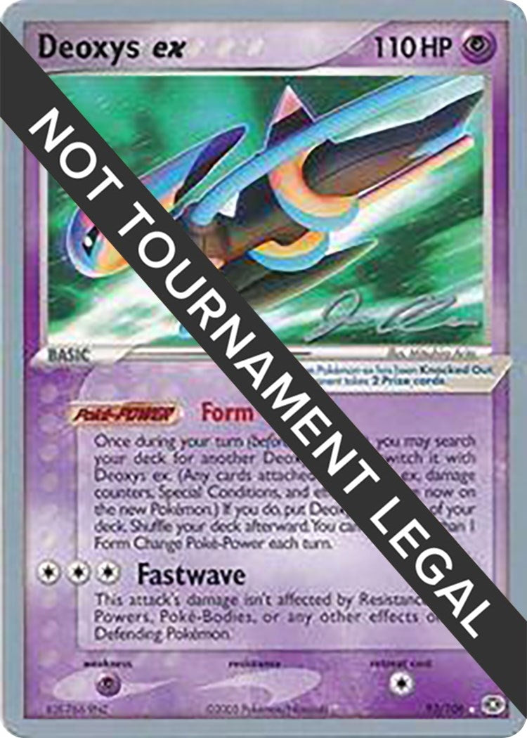 Image for Deoxys ex - 2006 (Jason Klaczynski) (93/106) (WCD) - Pokemon