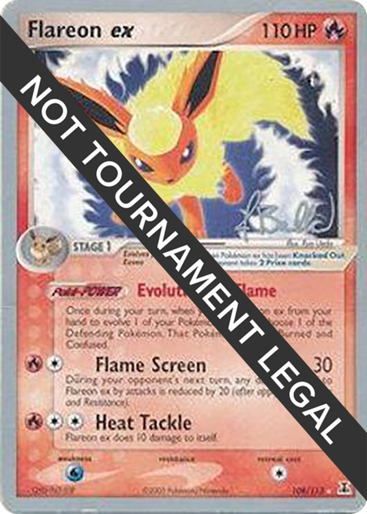 Image for Flareon ex - 2006 (Jimmy Ballard) (108/113) (WCD) - Pokemon