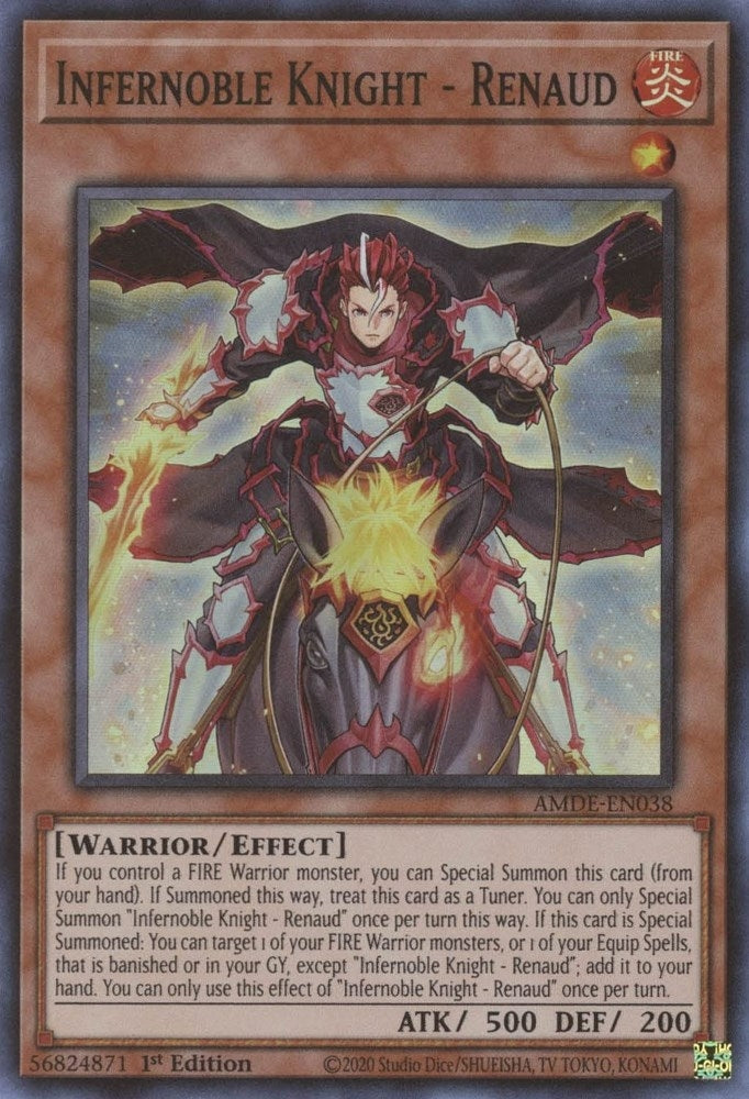 Image for Infernoble Knight - Renaud (AMDE-EN038) (AMDE) - YuGiOh