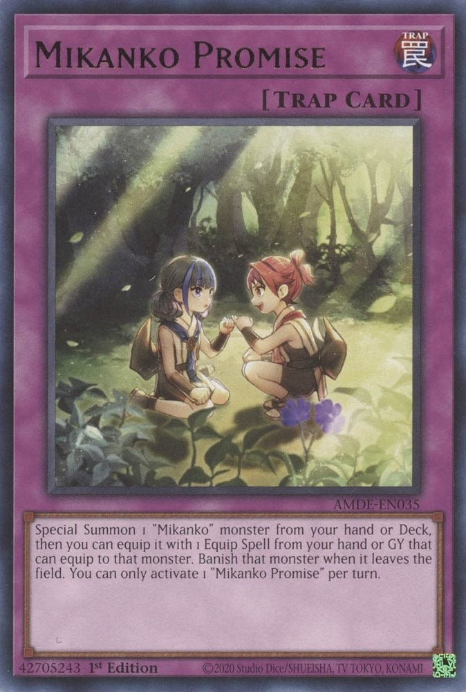 Image for Mikanko Promise (AMDE-EN035) (AMDE) - YuGiOh